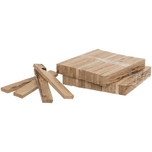 Bastelklötzchen Eiche 22x8x160mm Holz Klötzchen